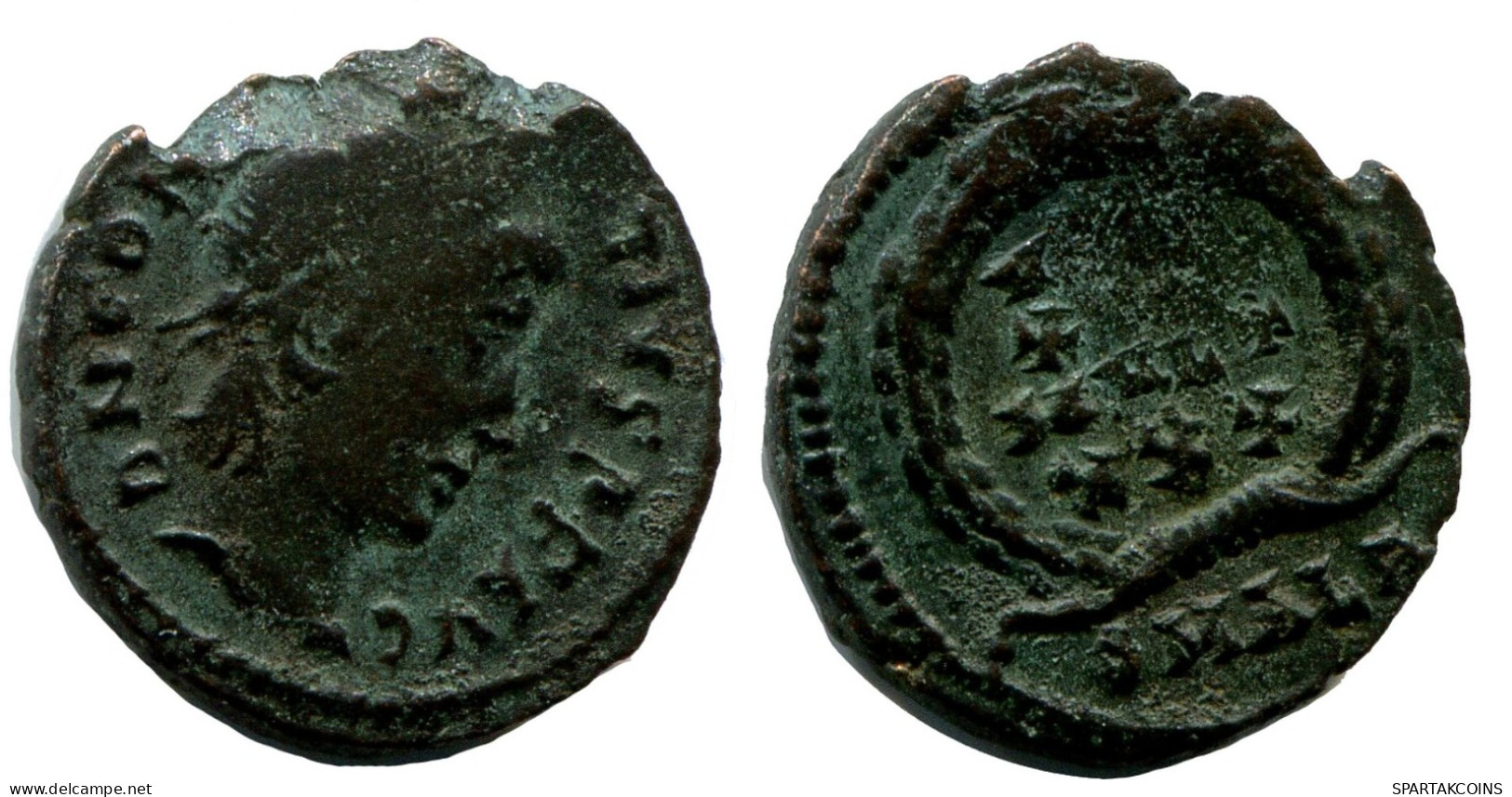 CONSTANTIUS II ALEKSANDRIA FROM THE ROYAL ONTARIO MUSEUM #ANC10263.14.F.A - The Christian Empire (307 AD To 363 AD)