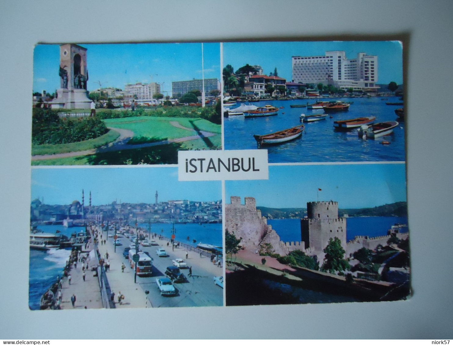 TURKEY  POSTCARDS MONUMENTS   FOR MORE PURHASES 10% DISCOUNT - Turquia