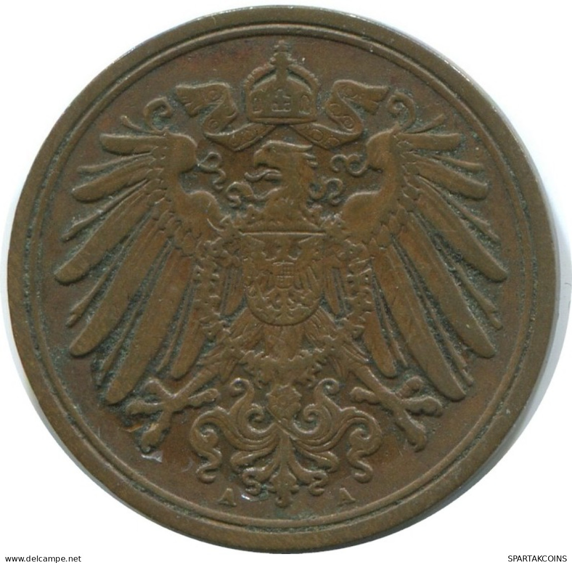 1 PFENNIG 1903 A ALLEMAGNE Pièce GERMANY #AE579.F.A - 1 Pfennig
