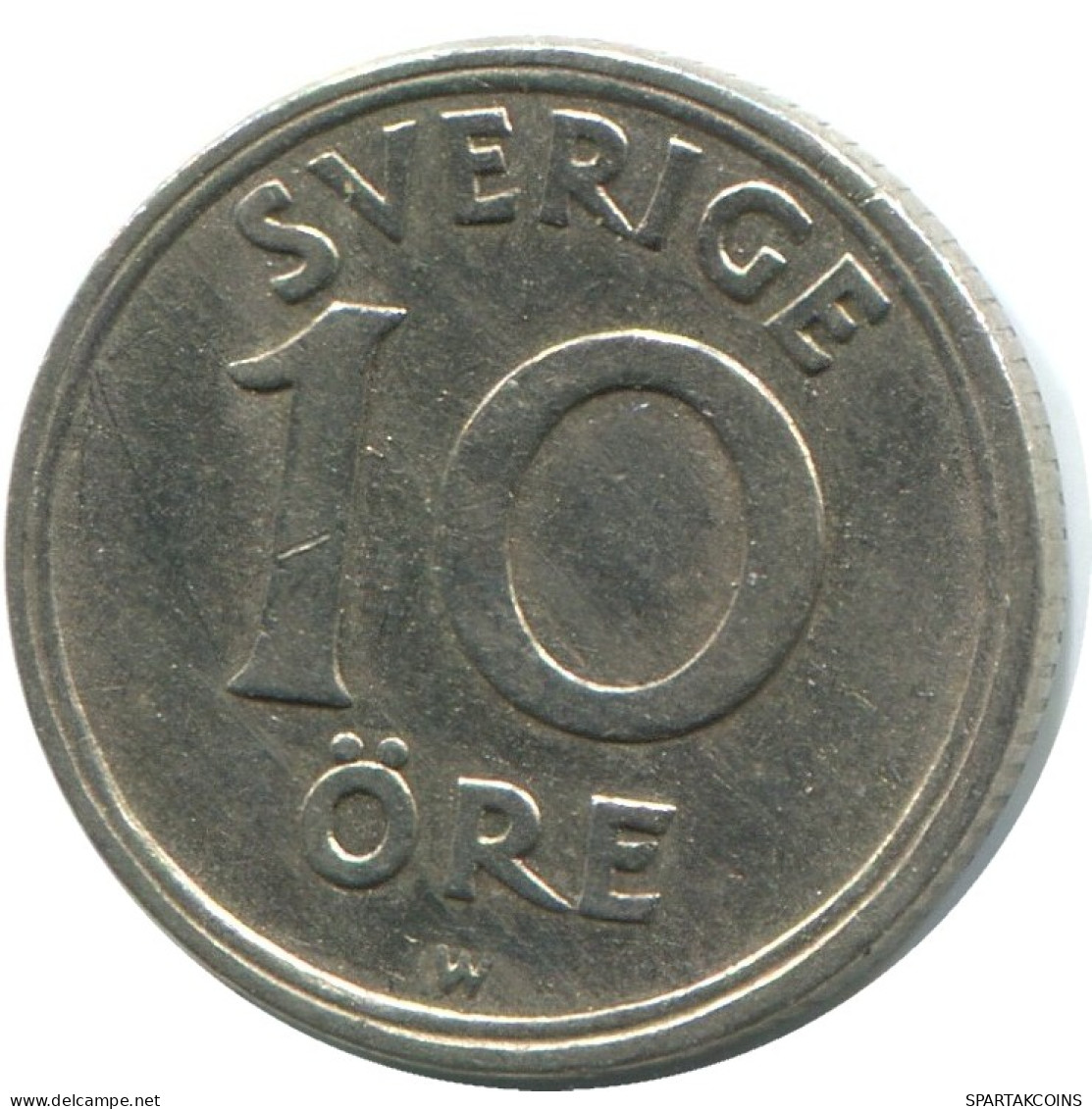 10 ORE 1921 SCHWEDEN SWEDEN Münze #AD125.2.D.A - Suède
