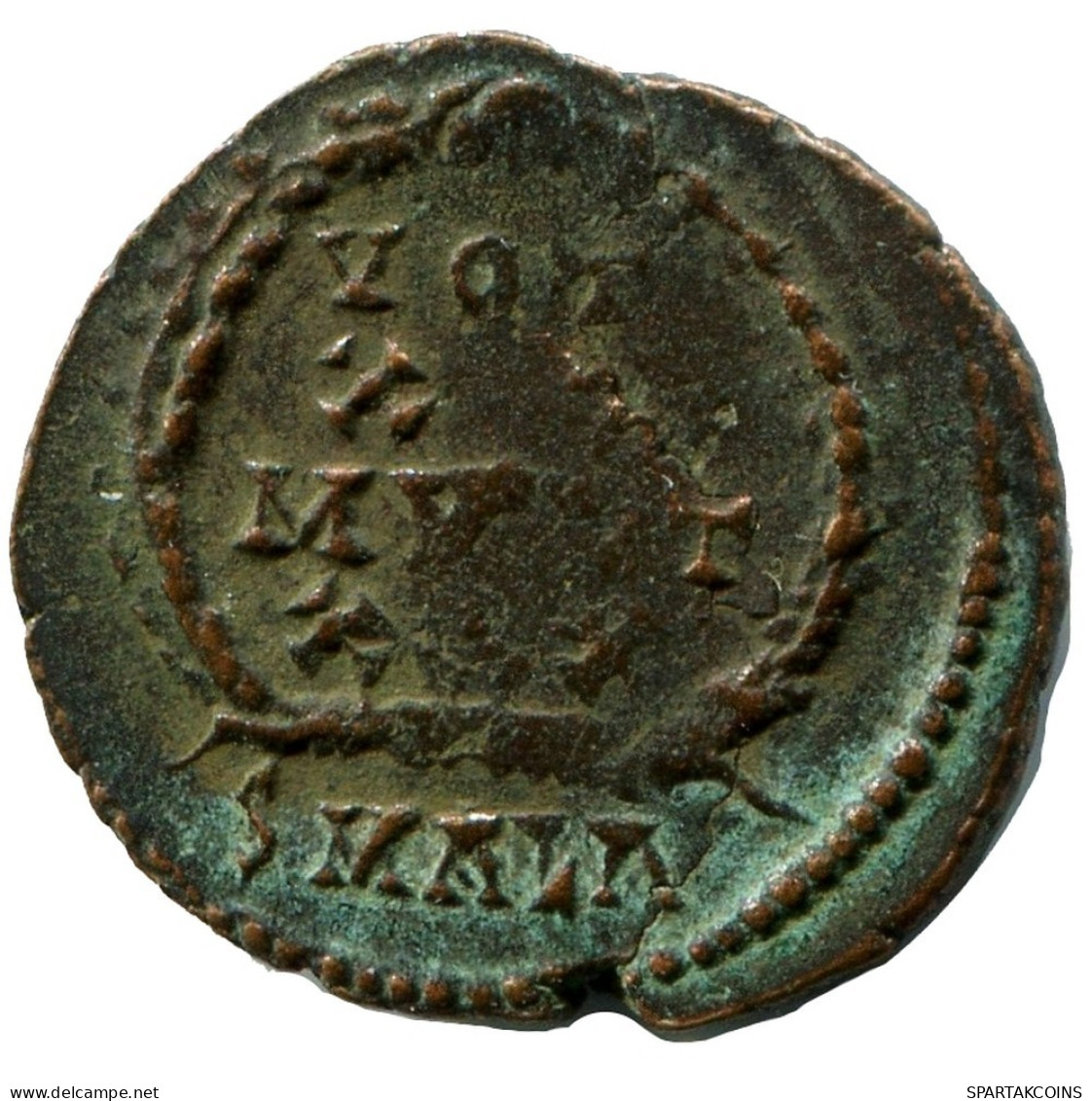 CONSTANS MINTED IN ALEKSANDRIA FROM THE ROYAL ONTARIO MUSEUM #ANC11407.14.D.A - The Christian Empire (307 AD To 363 AD)