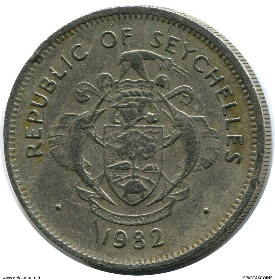 1 RUPEE 1982 SEYCHELLES Moneda #AZ235.E.A - Seychelles