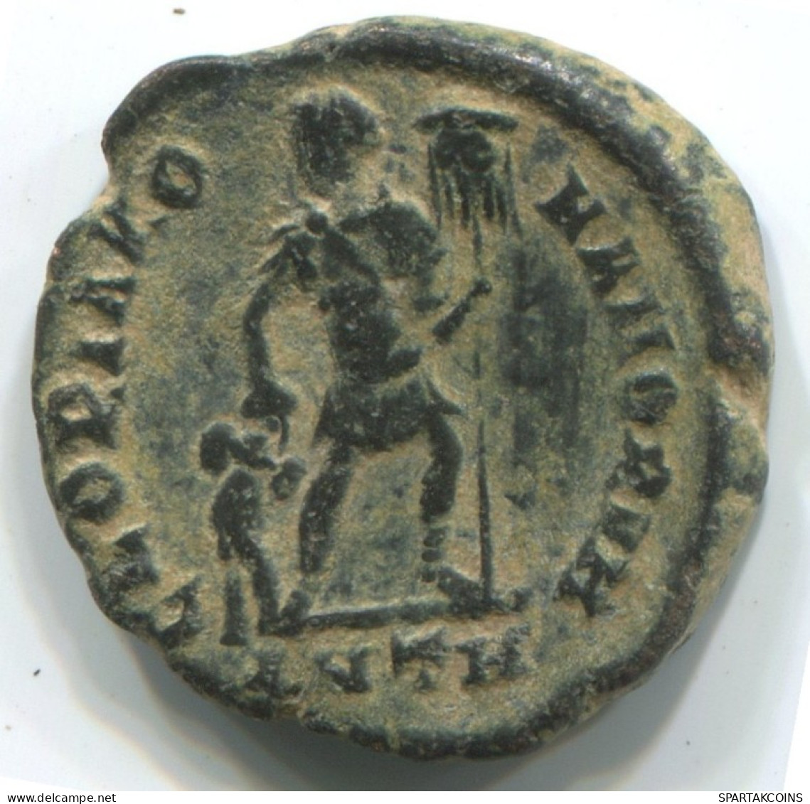 Authentische Antike Spätrömische Münze RÖMISCHE Münze 2.9g/18mm #ANT2364.14.D.A - The End Of Empire (363 AD Tot 476 AD)