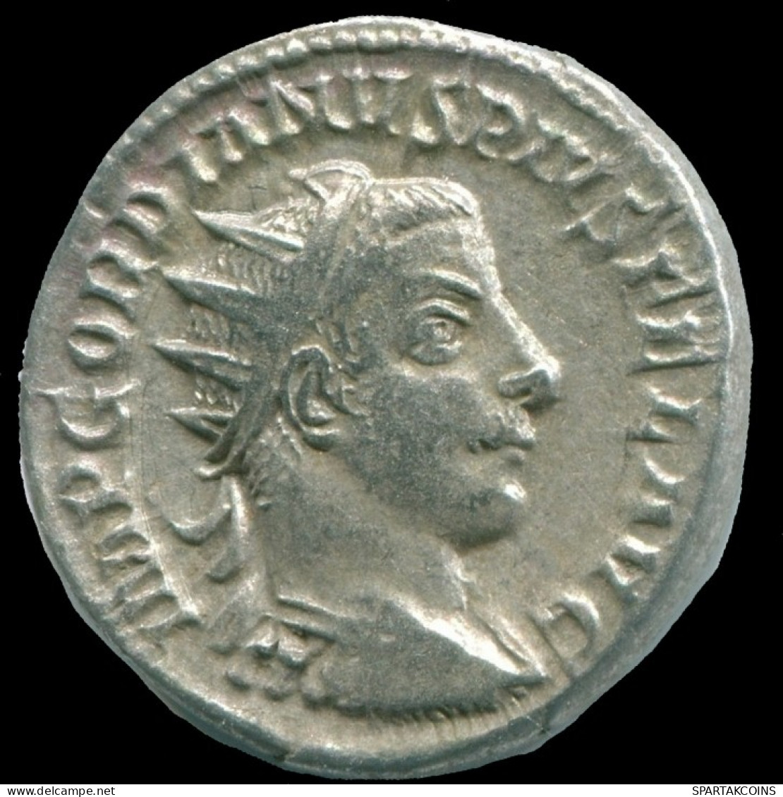 GORDIAN III AR ANTONINIANUS ANTIOCH Mint AD 243 FORTVNA REDVX #ANC13161.35.D.A - Der Soldatenkaiser (die Militärkrise) (235 / 284)