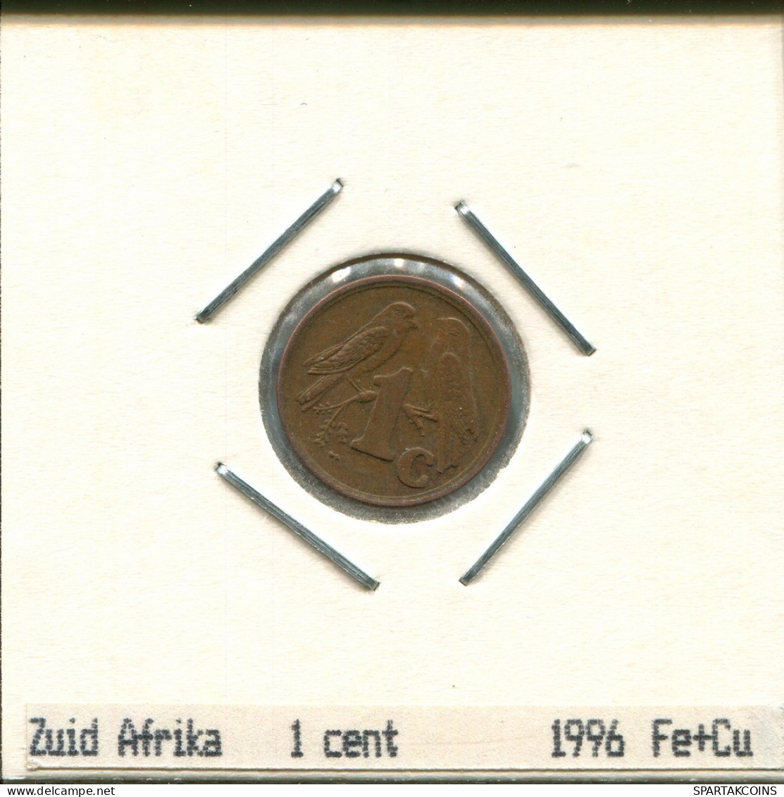 1 CENTS 1996 SÜDAFRIKA SOUTH AFRICA Münze #AS303.D.A - Afrique Du Sud