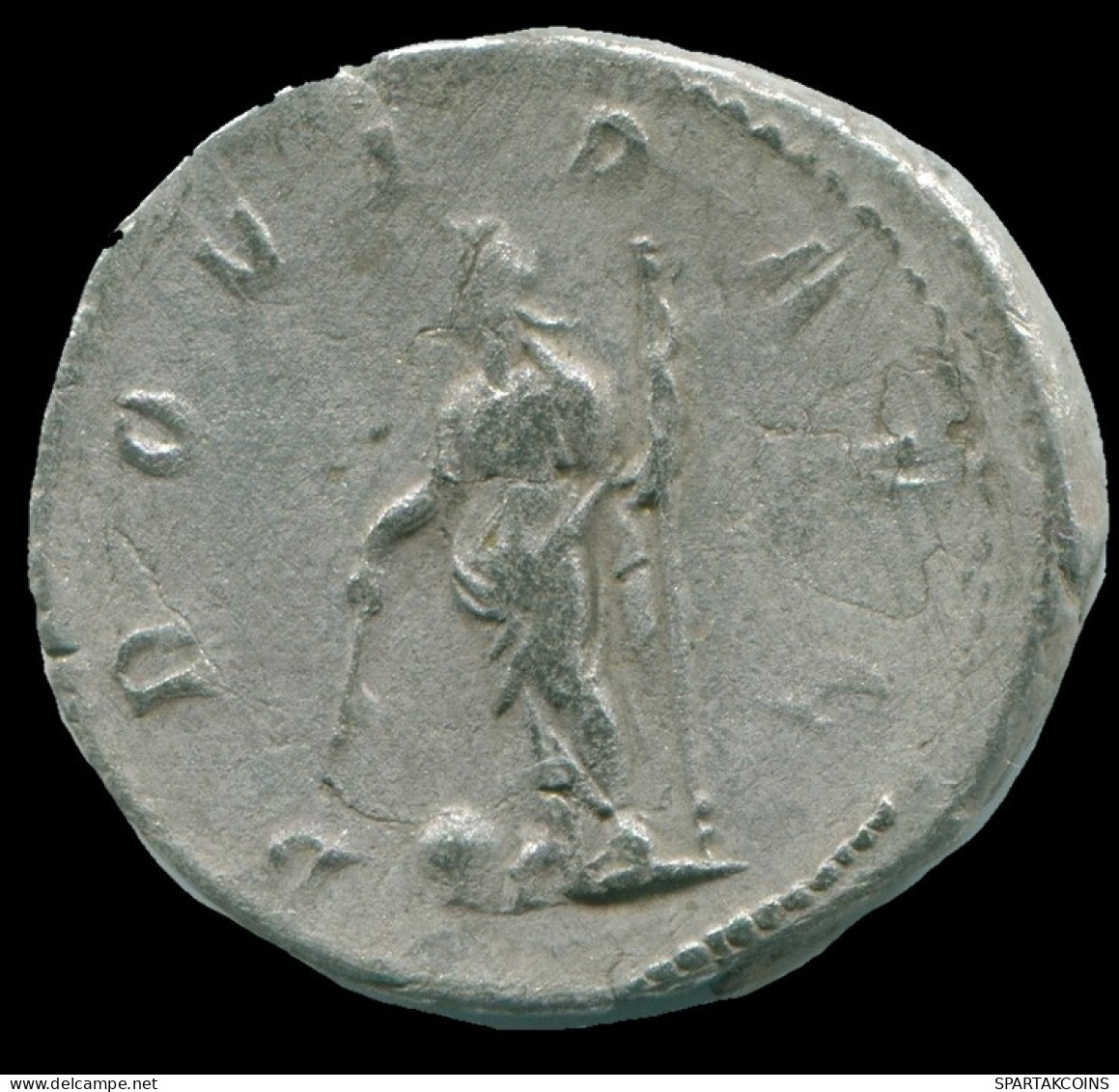 GORDIAN III AR ANTONINIANUS ROME AD 244 4TH OFFICINA PROVID AVG #ANC13120.43.D.A - The Military Crisis (235 AD Tot 284 AD)