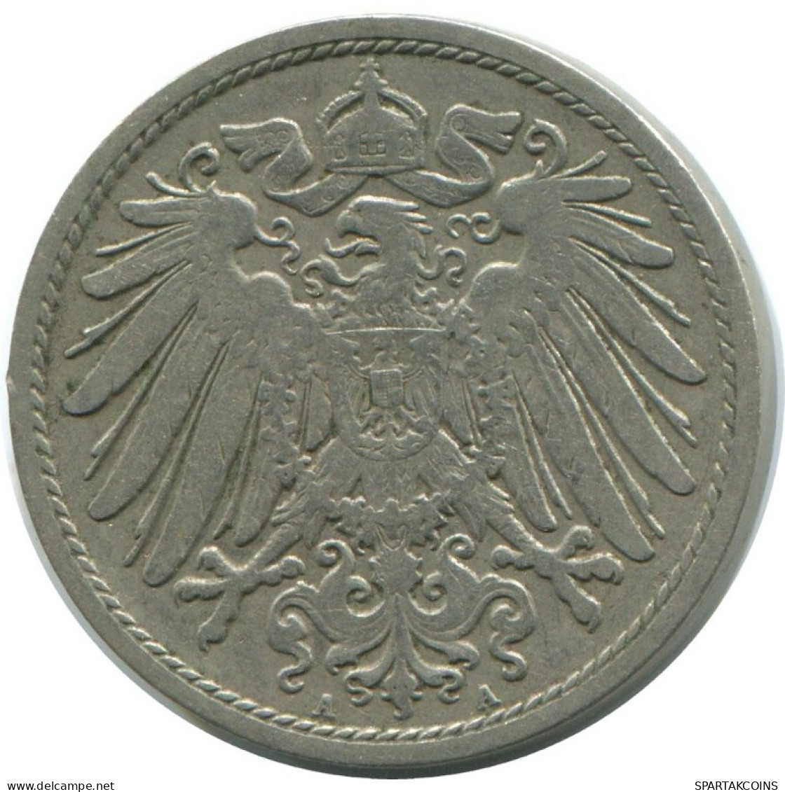 10 PFENNIG 1900 A DEUTSCHLAND Münze GERMANY #AE509.D.A - 10 Pfennig