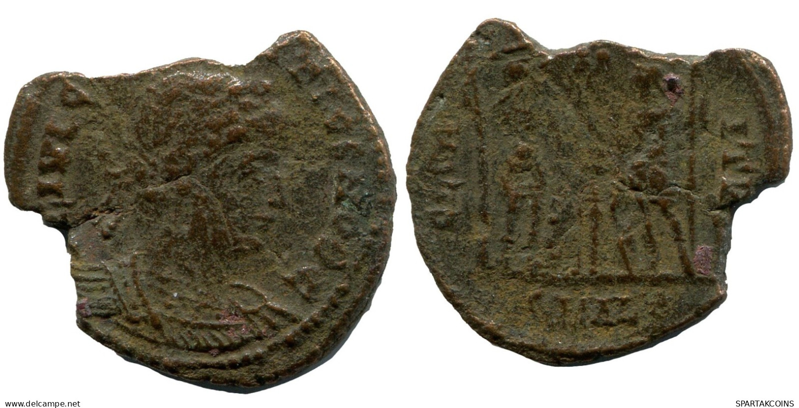 CONSTANTIUS II ALEKSANDRIA FROM THE ROYAL ONTARIO MUSEUM #ANC10434.14.D.A - L'Empire Chrétien (307 à 363)