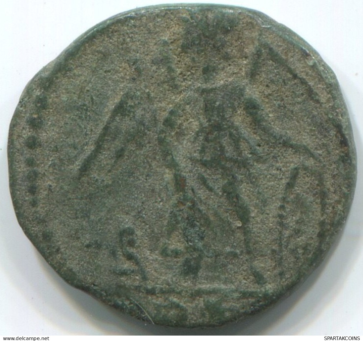 LATE ROMAN IMPERIO Follis Antiguo Auténtico Roman Moneda 1.5g/14mm #ANT2128.7.E.A - The End Of Empire (363 AD Tot 476 AD)