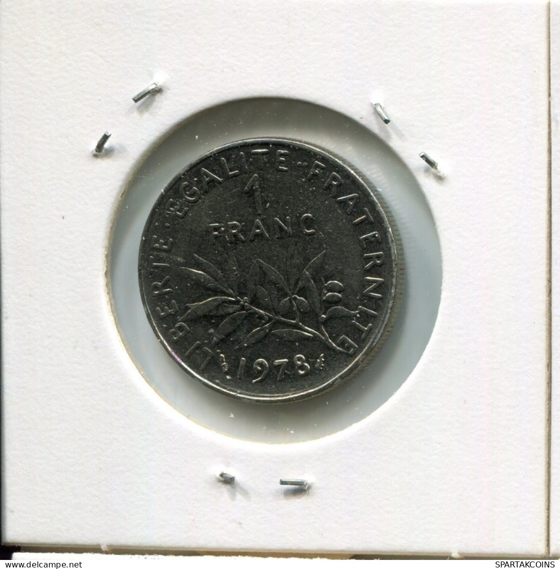 1 FRANC 1978 FRANCIA FRANCE Moneda #AN970.E.A - 1 Franc