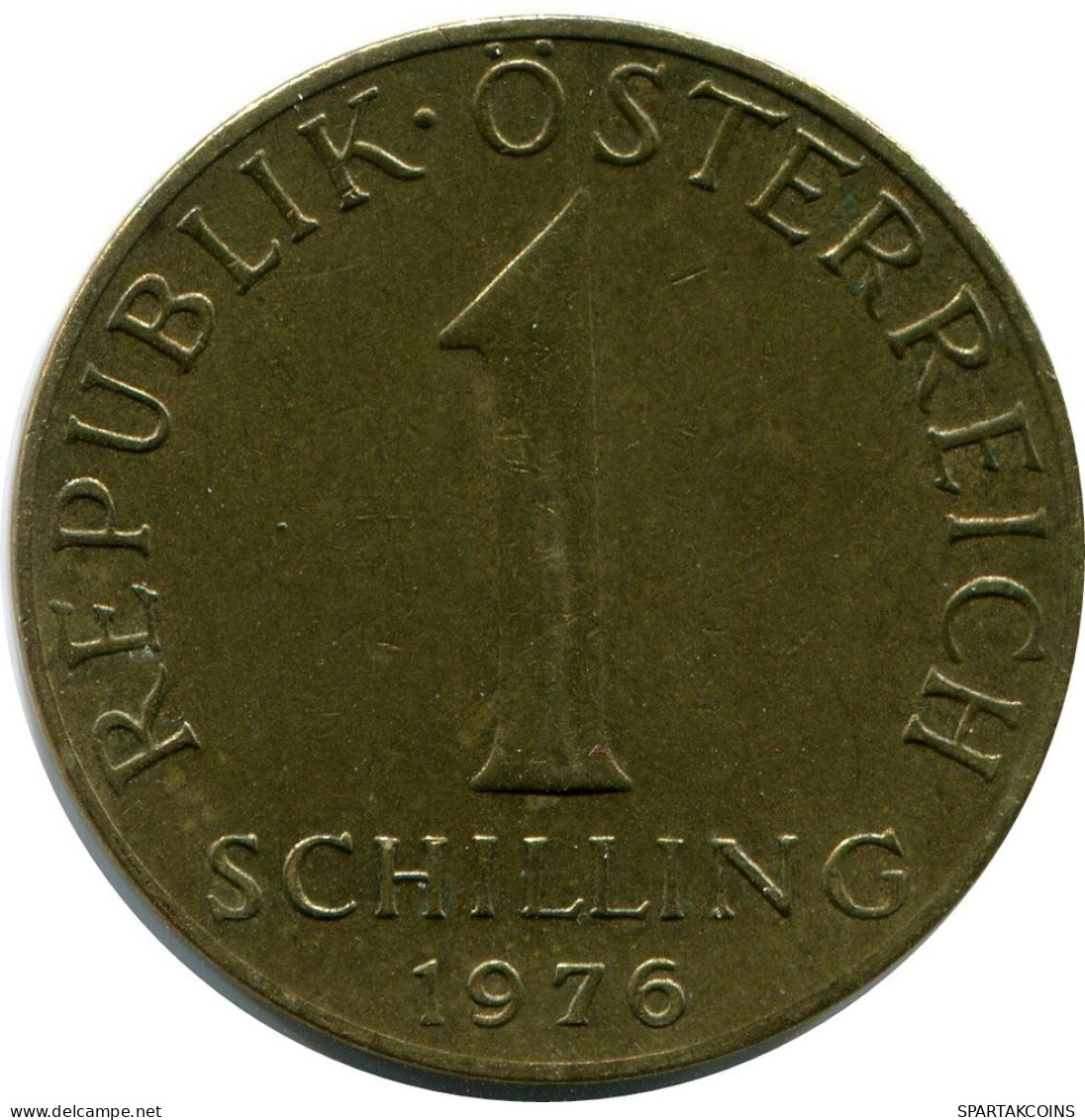 1 SCHILLING 1976 AUSTRIA Coin #AW811.U.A - Austria