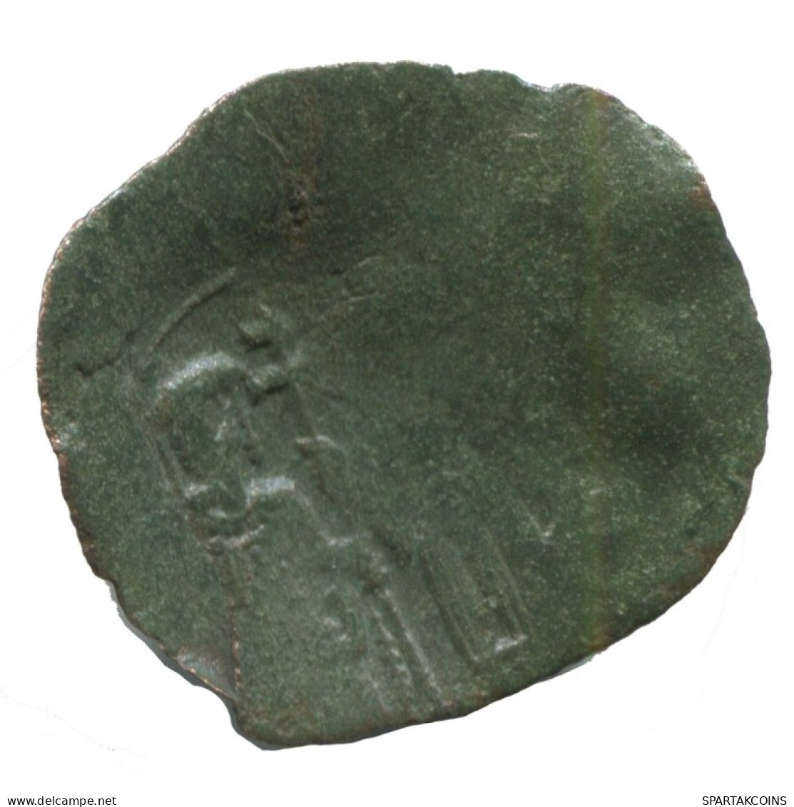 TRACHY BYZANTINISCHE Münze  EMPIRE Antike Authentisch Münze 0.9g/21mm #AG613.4.D.A - Byzantium
