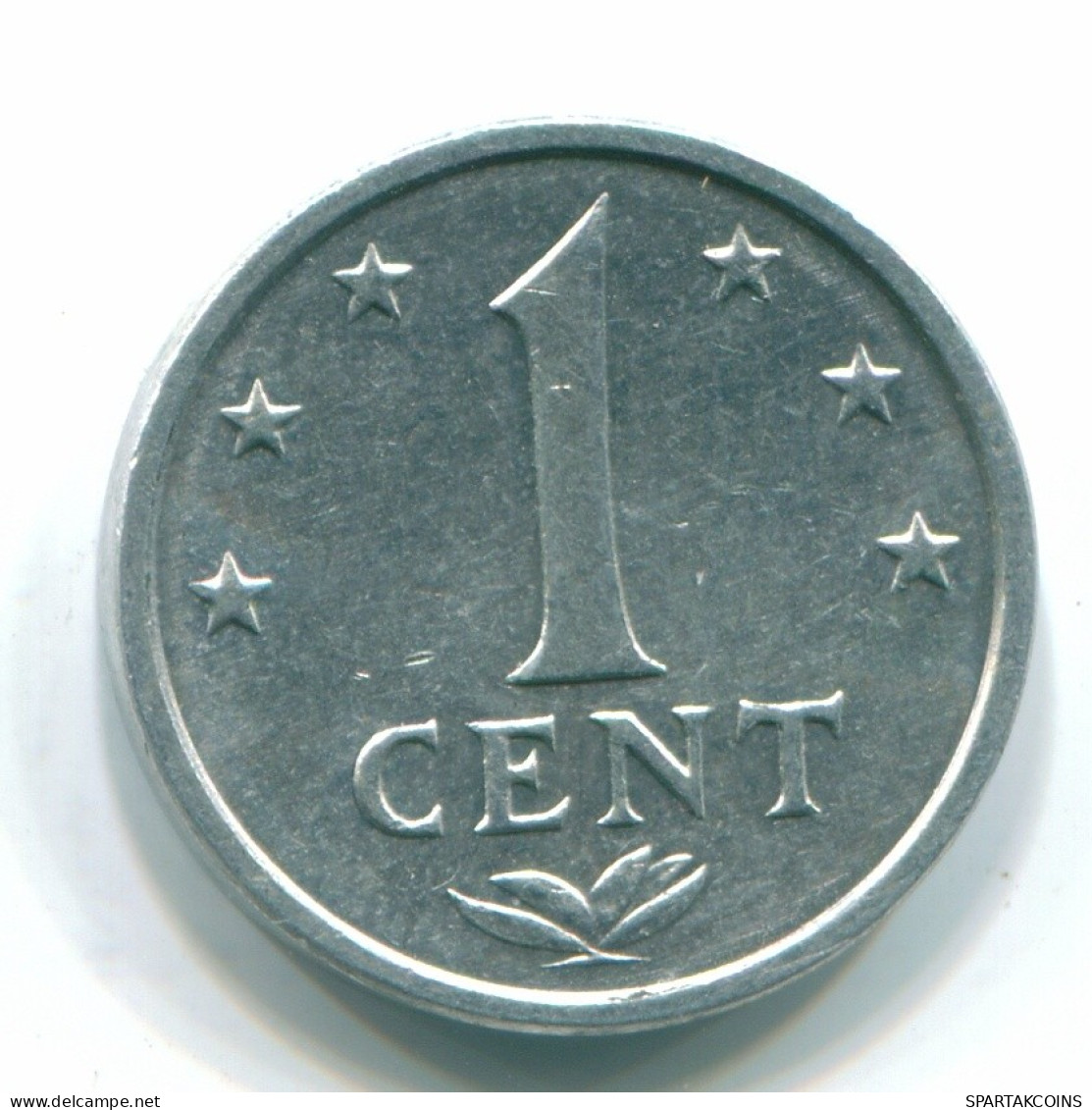 1 CENT 1981 NETHERLANDS ANTILLES Aluminium Colonial Coin #S11200.U.A - Niederländische Antillen