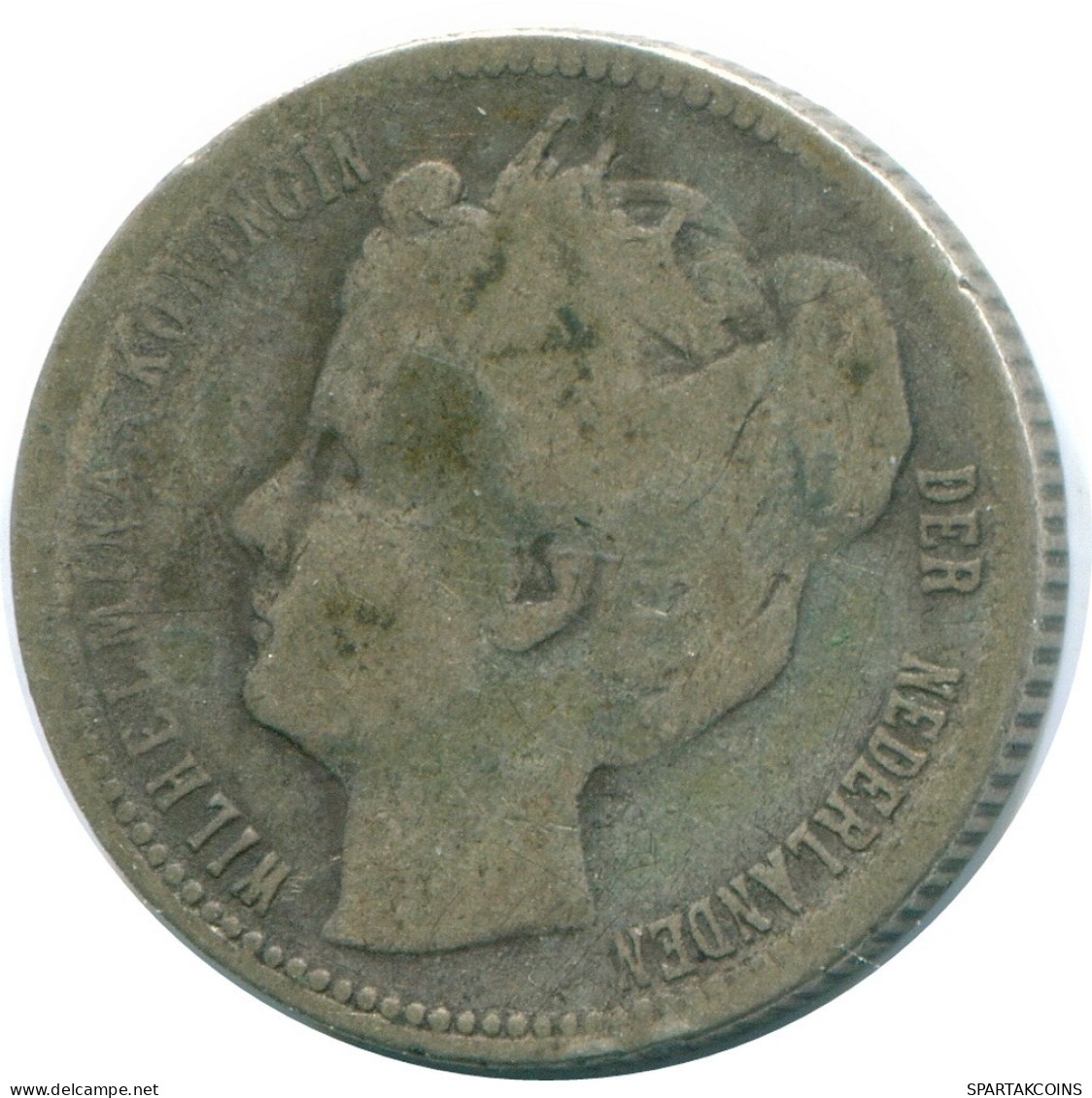1/4 GULDEN 1900 CURACAO Netherlands SILVER Colonial Coin #NL10505.4.U.A - Curacao