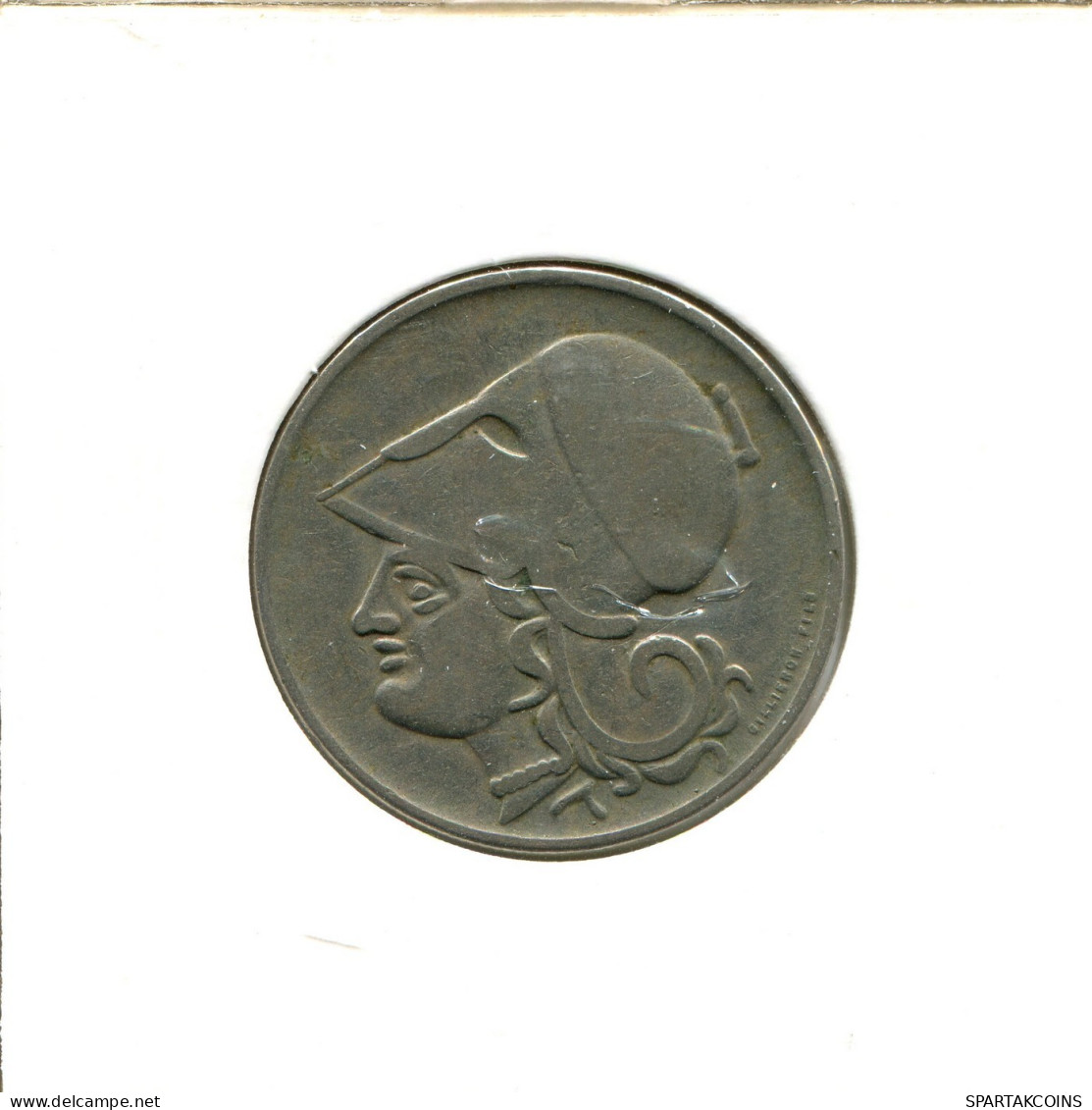 2 DRACHMAI 1926 GRECIA GREECE Moneda #AX632.E.A - Greece