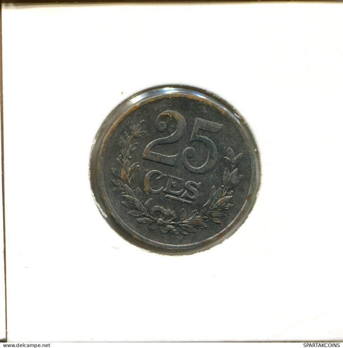 25 CENTIMES 1920 LUXEMBOURG Coin #AT186.U.A - Lussemburgo