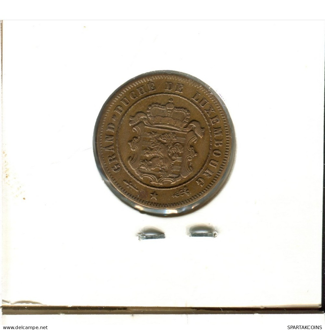 2 1/2 CENTIMES 1908 LUXEMBOURG Coin #AT172.U.A - Lussemburgo
