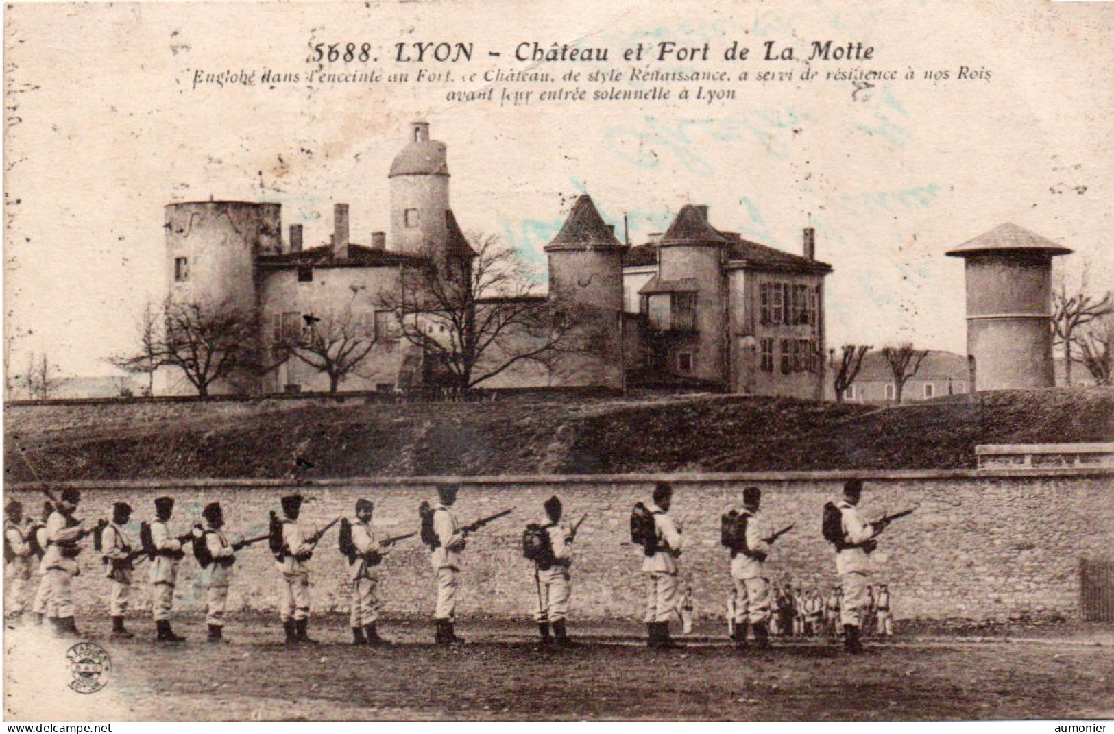 LYON ( 69 ) - Château Et Fort De La Motte - Autres & Non Classés