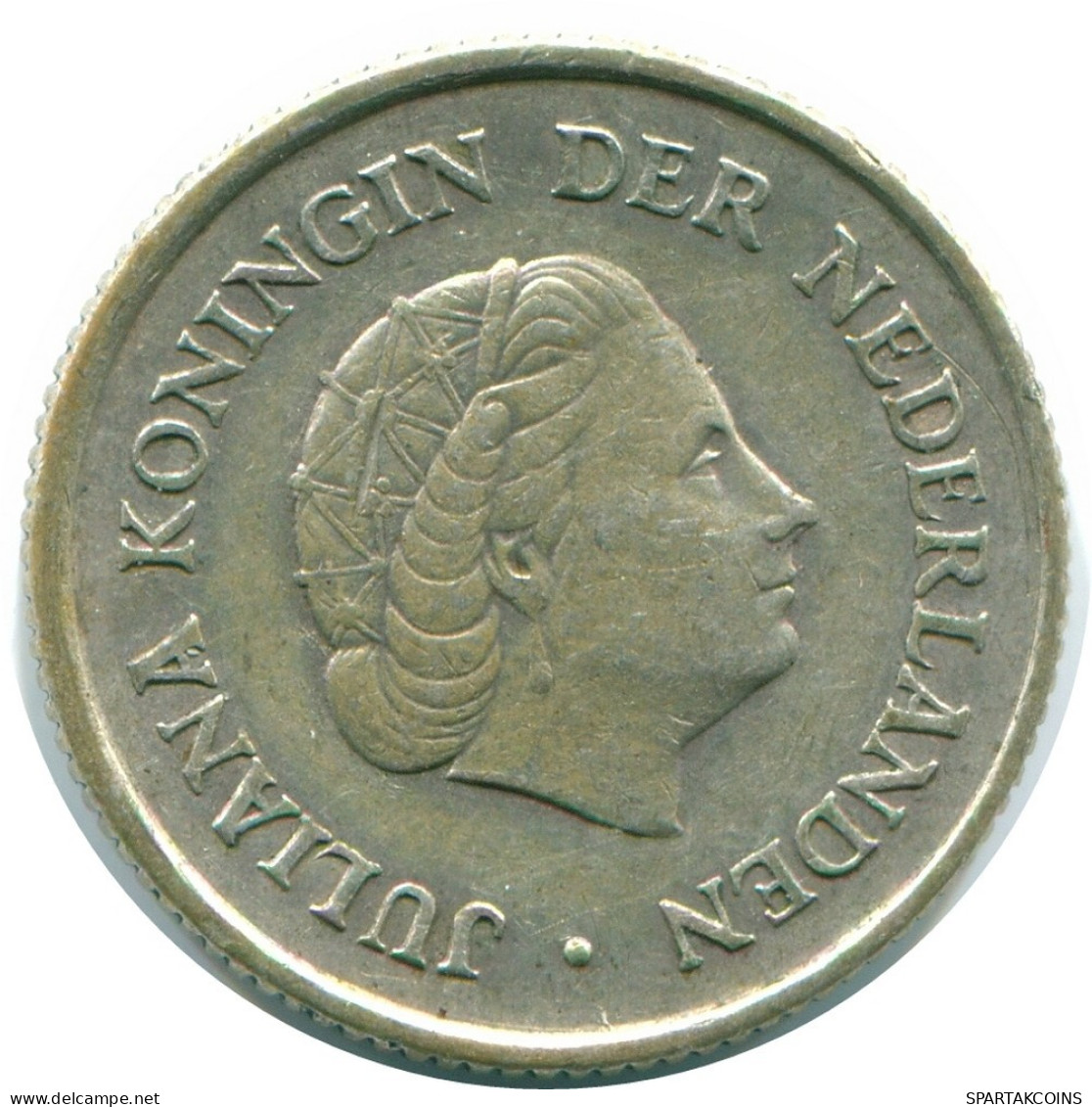 1/4 GULDEN 1967 NETHERLANDS ANTILLES SILVER Colonial Coin #NL11524.4.U.A - Antillas Neerlandesas