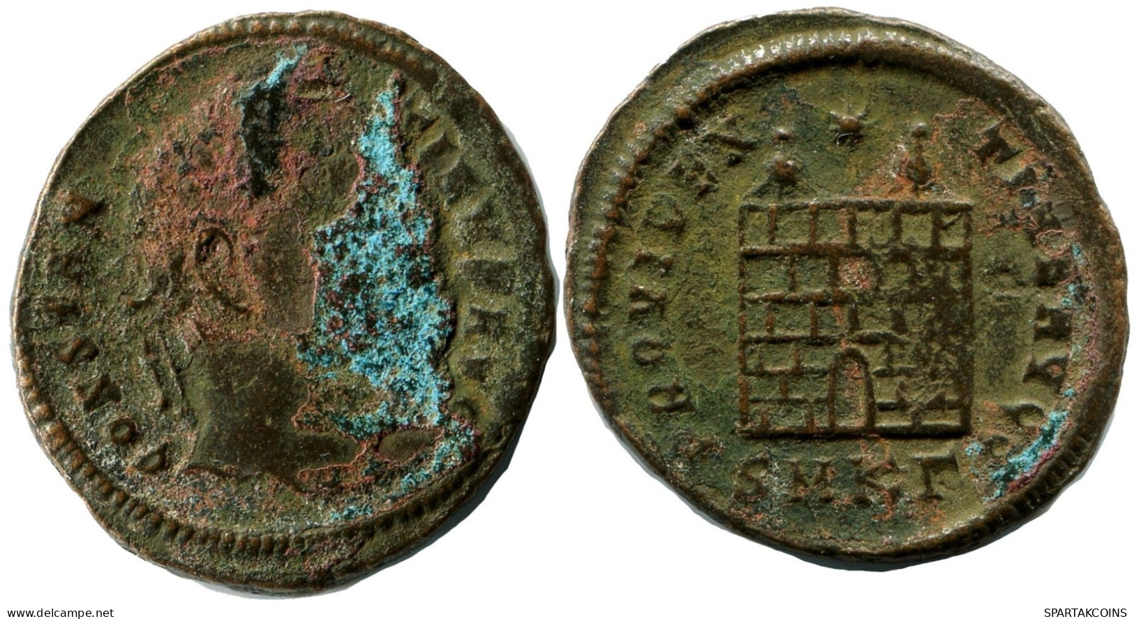 CONSTANTINE I MINTED IN CYZICUS FOUND IN IHNASYAH HOARD EGYPT #ANC10985.14.U.A - L'Empire Chrétien (307 à 363)