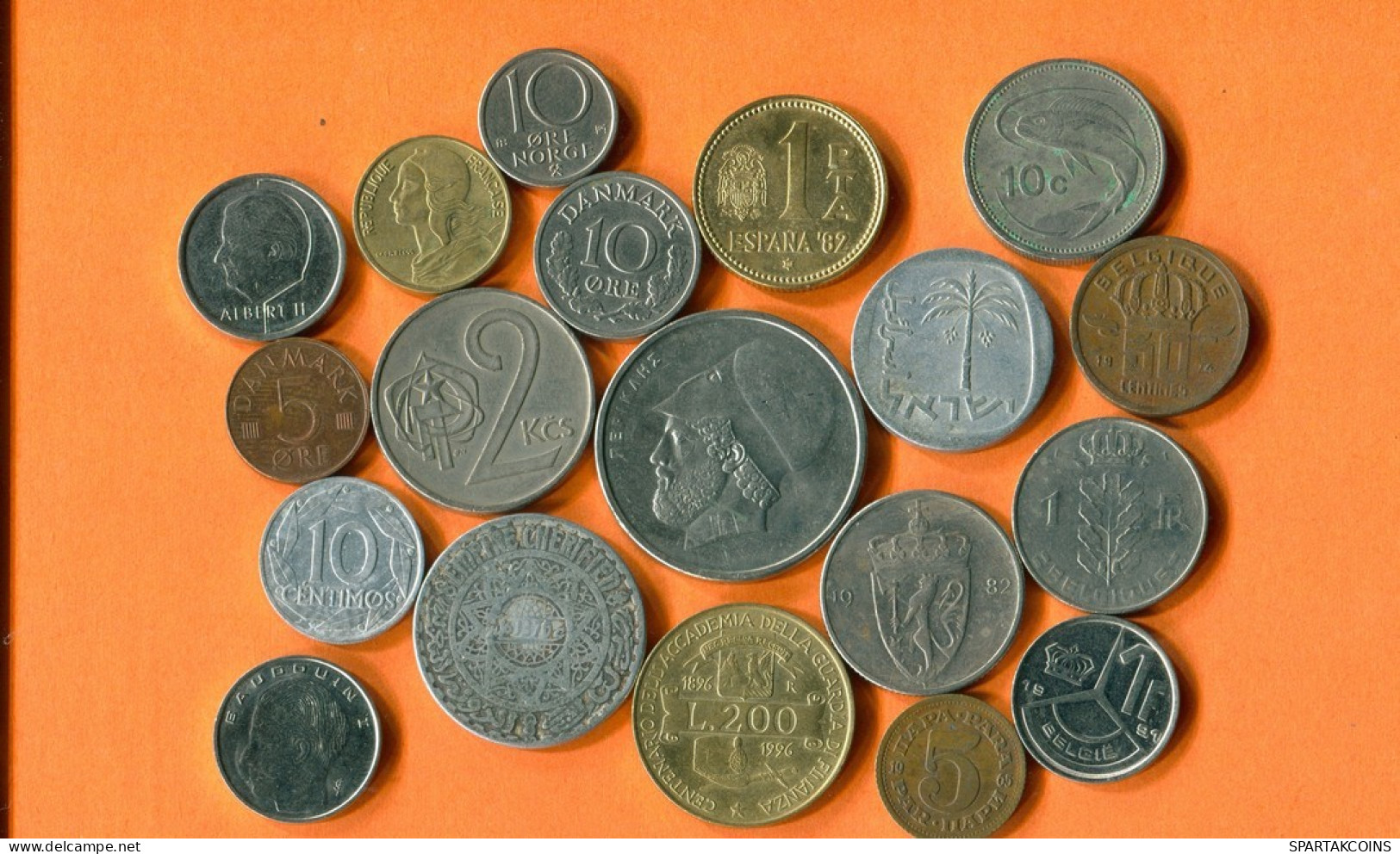 Collection MUNDO Moneda Lote Mixto Diferentes PAÍSES Y REGIONES #L10085.2.E.A - Andere & Zonder Classificatie