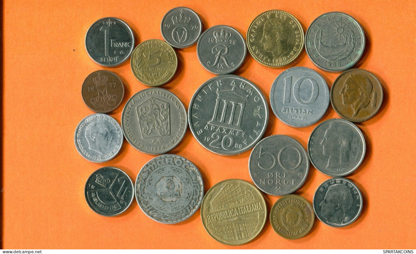 Collection MUNDO Moneda Lote Mixto Diferentes PAÍSES Y REGIONES #L10085.2.E.A - Autres & Non Classés