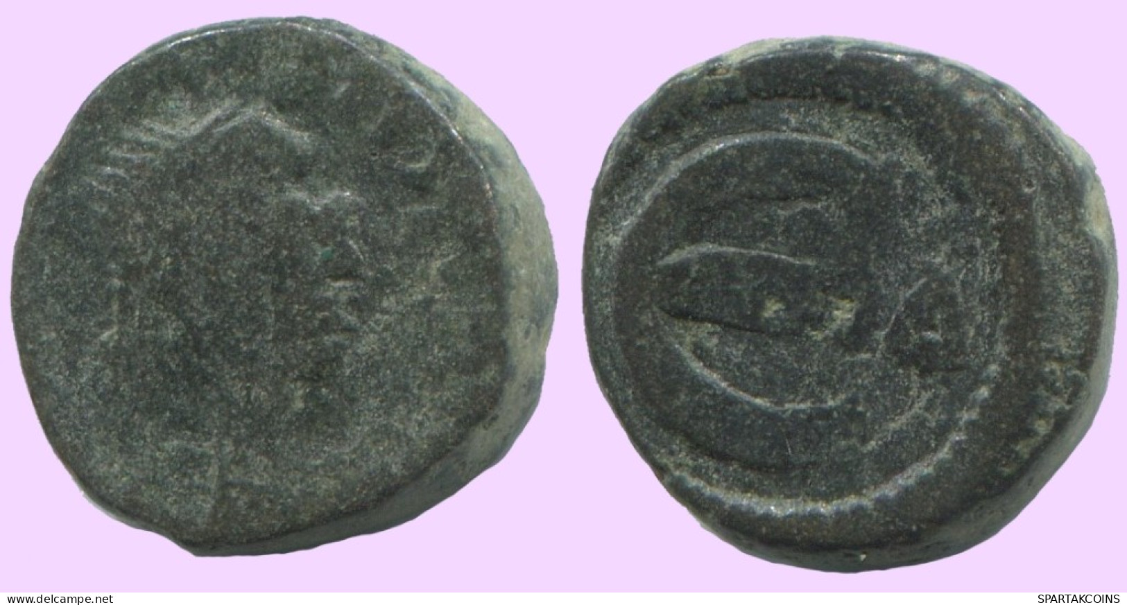 LATE ROMAN IMPERIO Follis Antiguo Auténtico Roman Moneda 2.2g/12mm #ANT2136.7.E.A - The End Of Empire (363 AD Tot 476 AD)