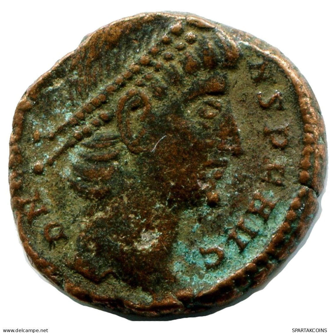 CONSTANS MINTED IN HERACLEA FROM THE ROYAL ONTARIO MUSEUM #ANC11557.14.E.A - The Christian Empire (307 AD To 363 AD)