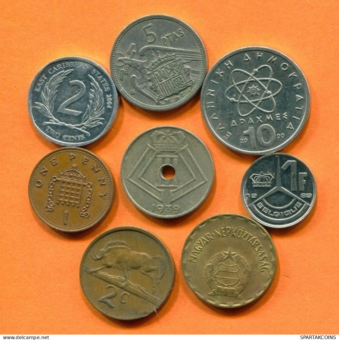 Collection MUNDO Moneda Lote Mixto Diferentes PAÍSES Y REGIONES #L10314.1.E.A - Other & Unclassified