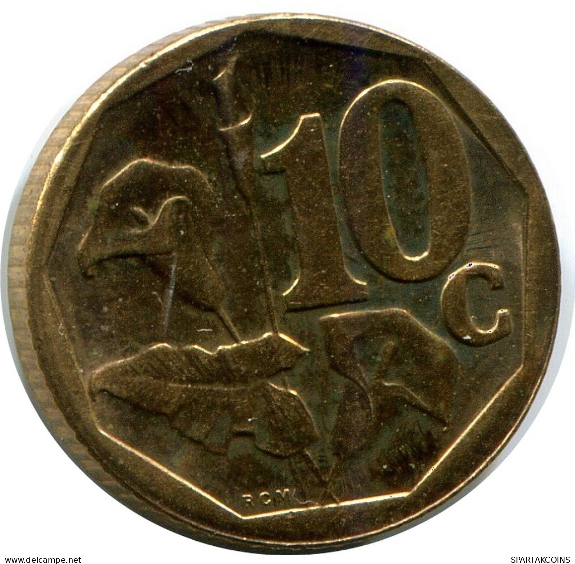 10 CENTS 2009 SOUTH AFRICA Coin #AP939.U.A - South Africa