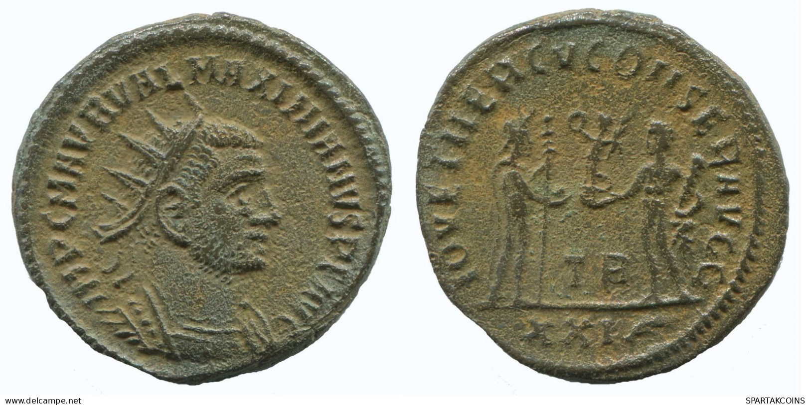 MAXIMIANUS ANTONINIANUS Tripolis Tr/xxiϵ Iovetherc 4g/22mm #NNN1814.18.U.A - The Tetrarchy (284 AD Tot 307 AD)