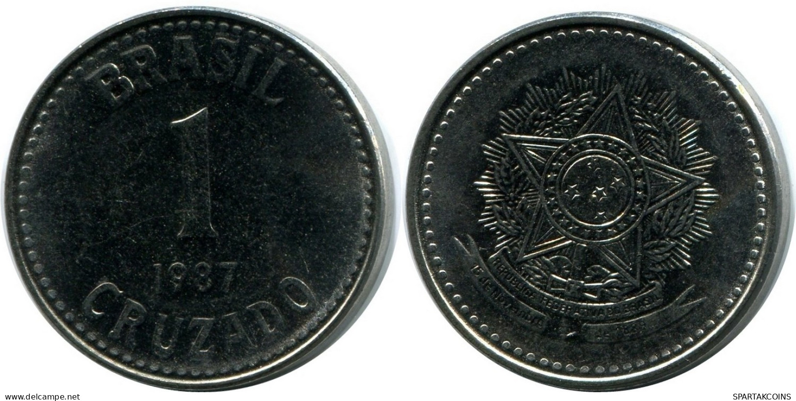 1 CRUZADO 1987 BBASIL BRAZIL Moneda UNC #M10275.E.A - Brazilië