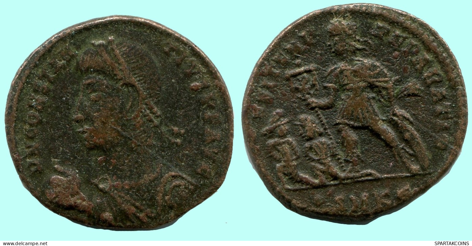 CONSTANTINE I Auténtico Original Romano ANTIGUOBronze Moneda #ANC12271.12.E.A - L'Empire Chrétien (307 à 363)