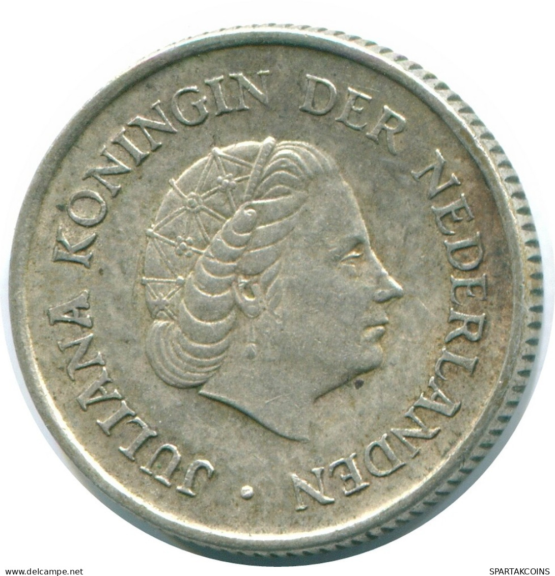 1/4 GULDEN 1965 NETHERLANDS ANTILLES SILVER Colonial Coin #NL11347.4.U.A - Antilles Néerlandaises