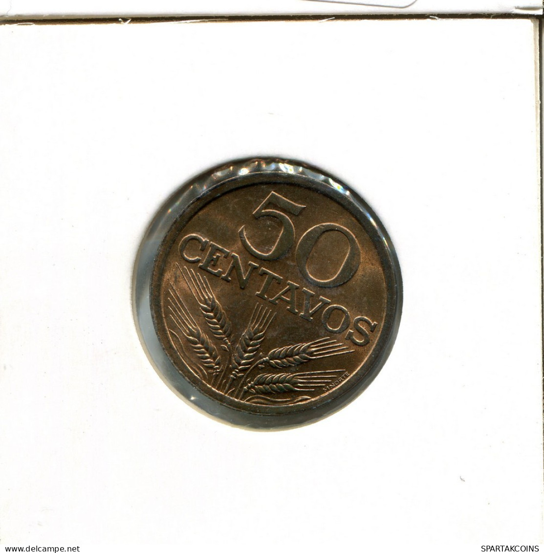 50 CENTAVOS 1975 PORTUGAL Coin #AT312.U.A - Portugal