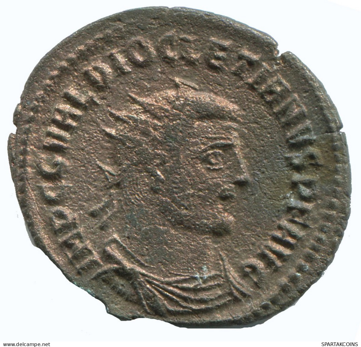 DIOCLETIAN ANTONINIANUS Antiochia A/xxi AD323 Iovetherc 3.5g/24mm #NNN1843.18.U.A - The Tetrarchy (284 AD Tot 307 AD)