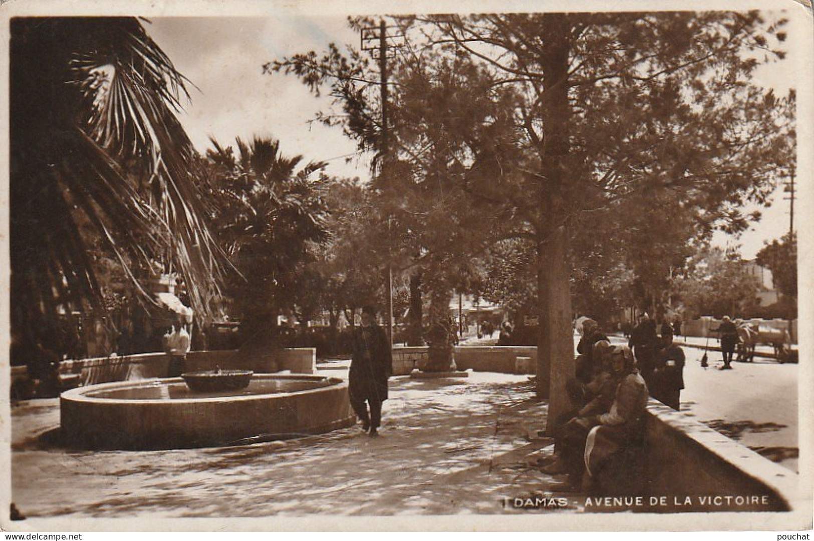 NE 19 - SYRIE - DAMAS - AVENUE DE LA VICTOIRE - SYRIA - VICTORY AVENUE - PHOTEDITION , BEYROUTH - 2 SCANS  - Syrie