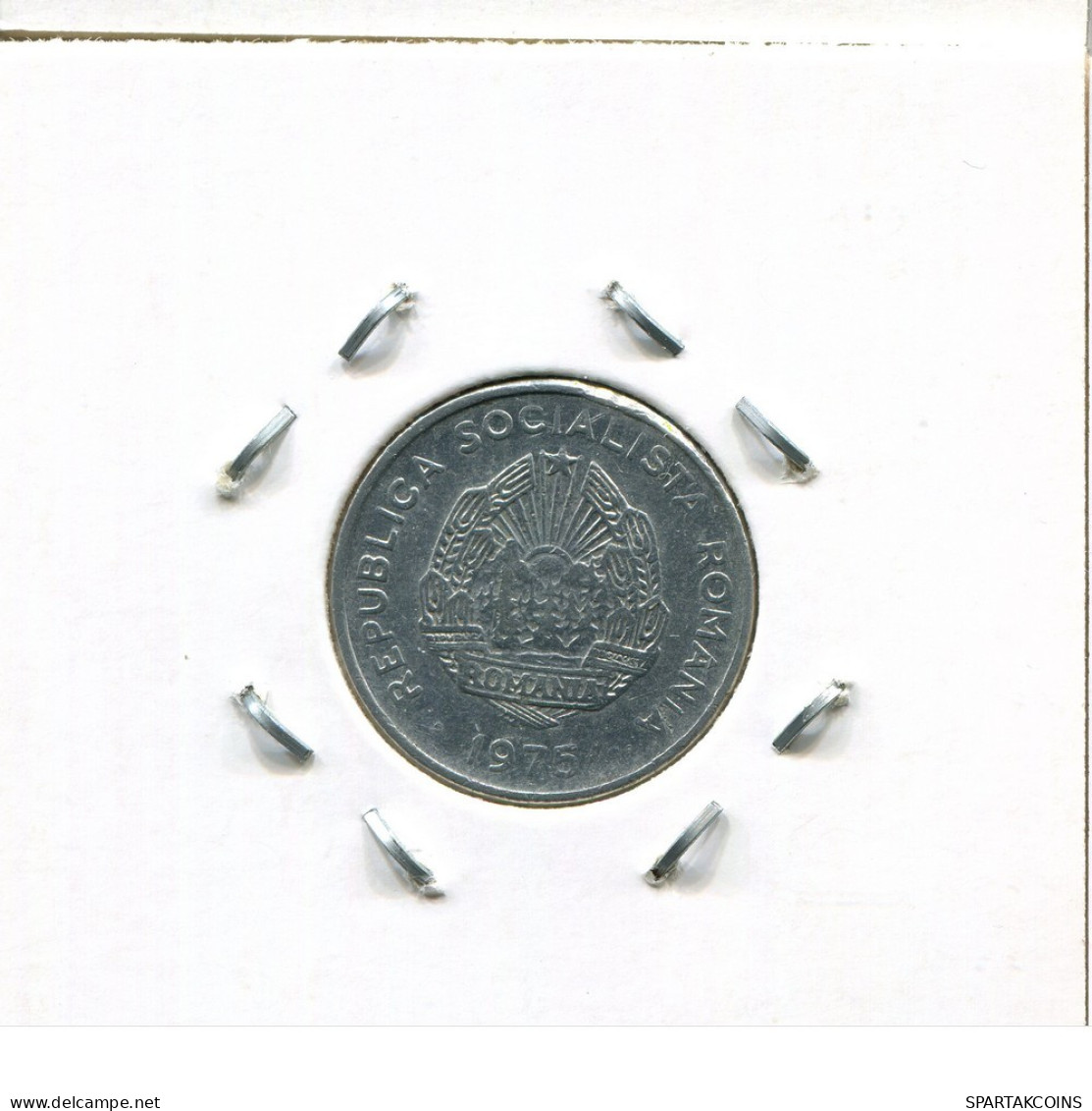 15 BANI 1975 ROMANIA Coin #AP650.2.U.A - Roemenië