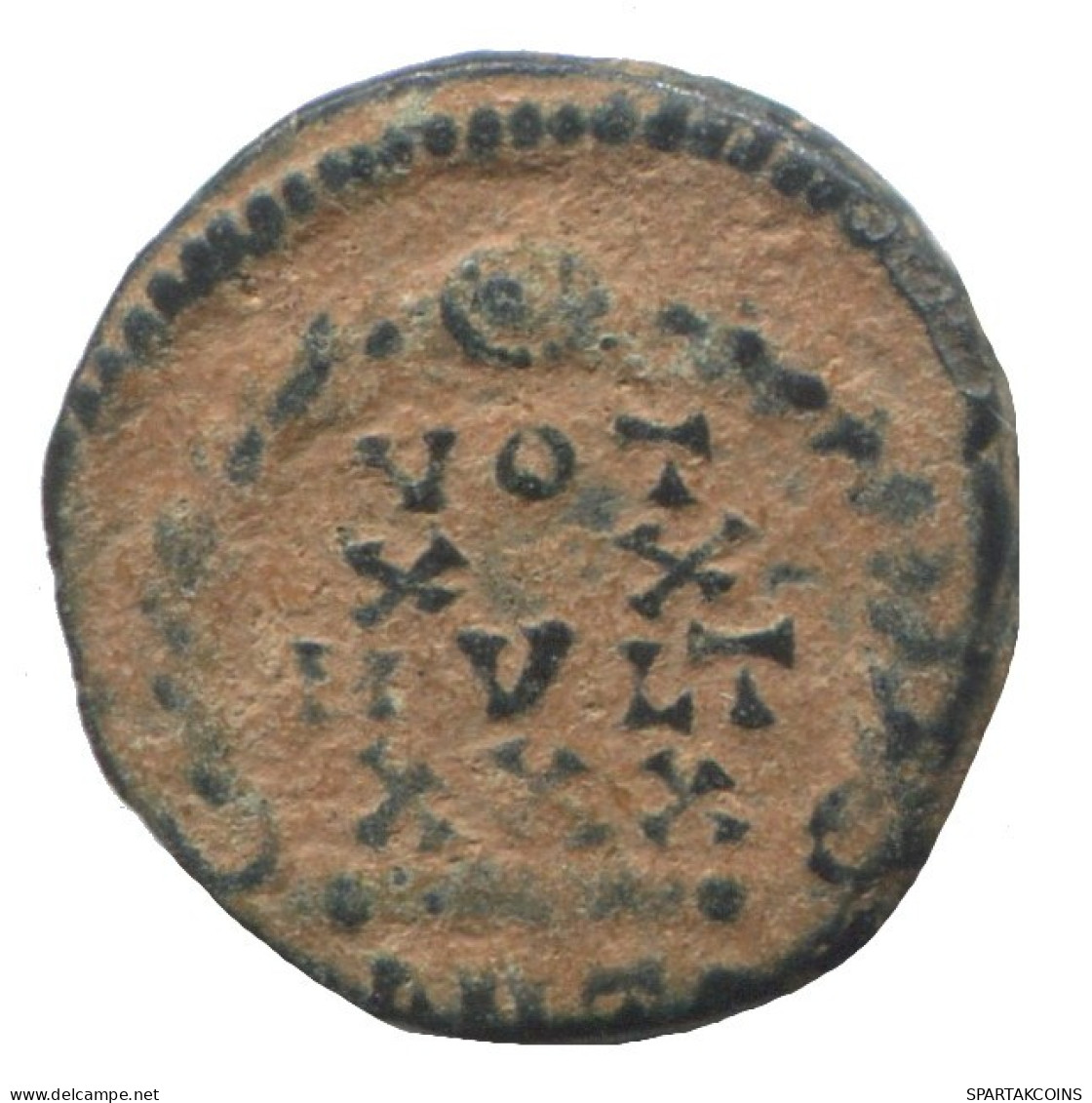 VALENTINIANVS II AD375-392 VOT XX MVLT XXX 1.2g/13mm #ANN1548.10.D.A - The End Of Empire (363 AD Tot 476 AD)