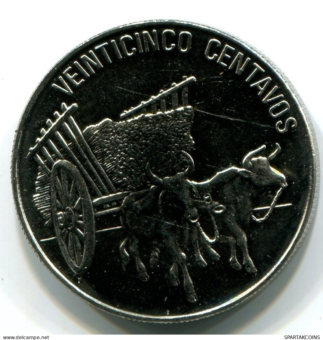 25 CENTAVOS 1991 REPUBLICA DOMINICANA UNC Münze #W10809.D.A - Dominikanische Rep.