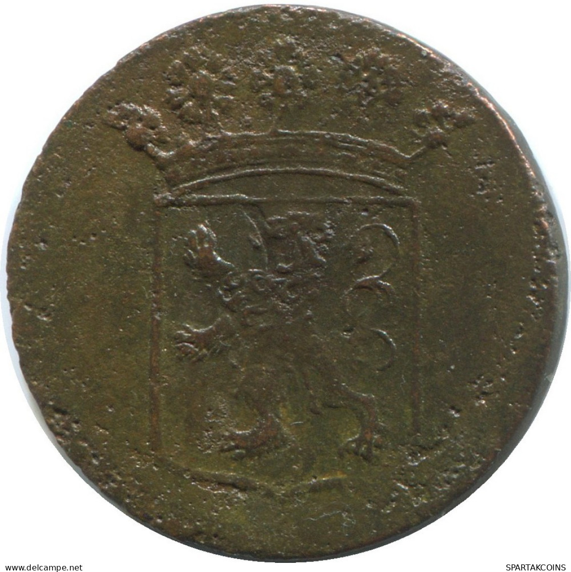 1780 HOLLAND VOC Duit NEERLANDÉS NETHERLANDS Colonial Moneda #VOC1347.12.E.A - Nederlands-Indië