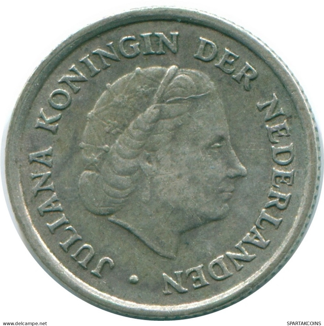 1/10 GULDEN 1970 NIEDERLÄNDISCHE ANTILLEN SILBER Koloniale Münze #NL13056.3.D.A - Antillas Neerlandesas