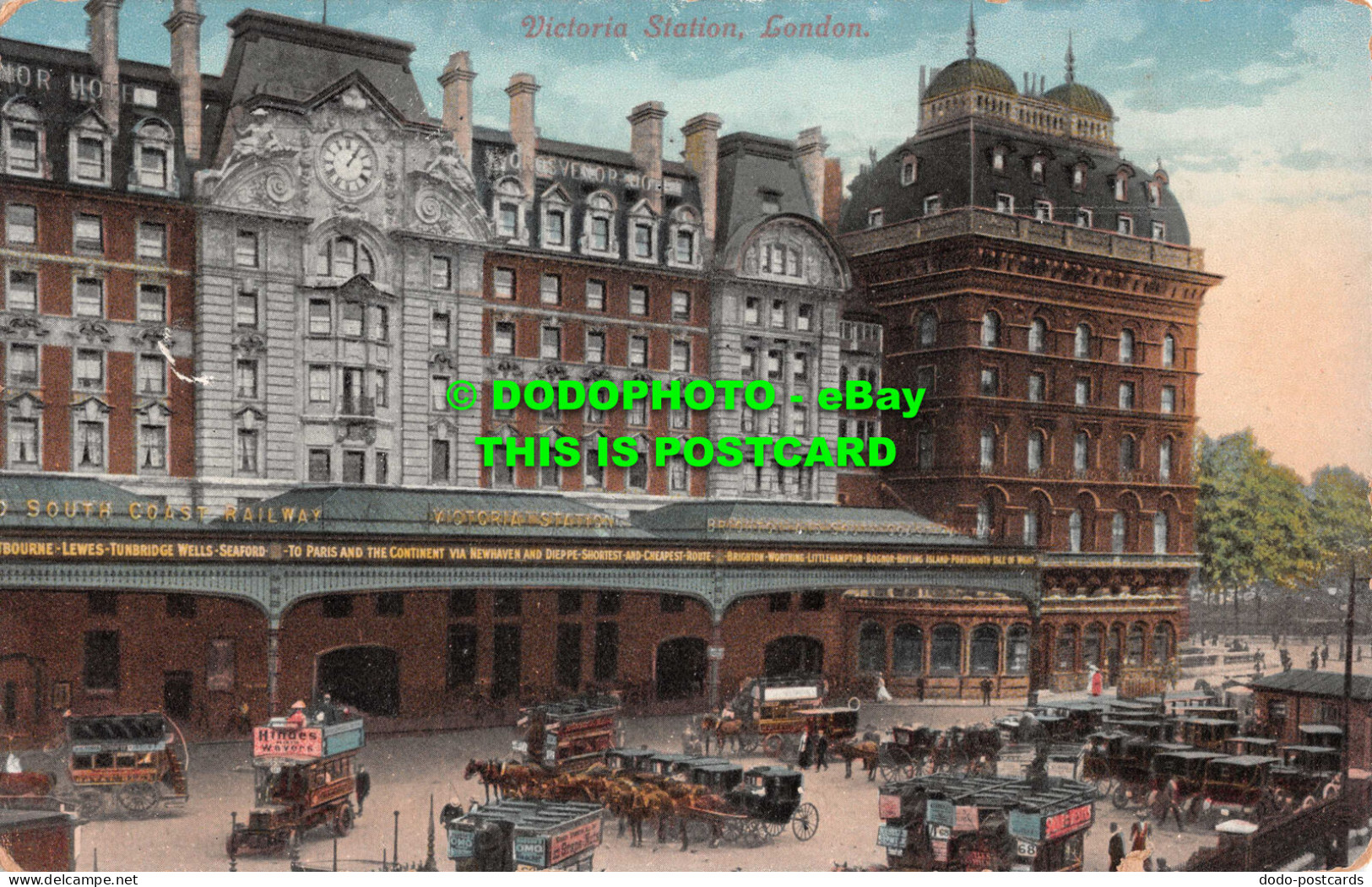 R548812 London. Victoria Station. J. J. Samuels. Series No. 34 - Andere & Zonder Classificatie