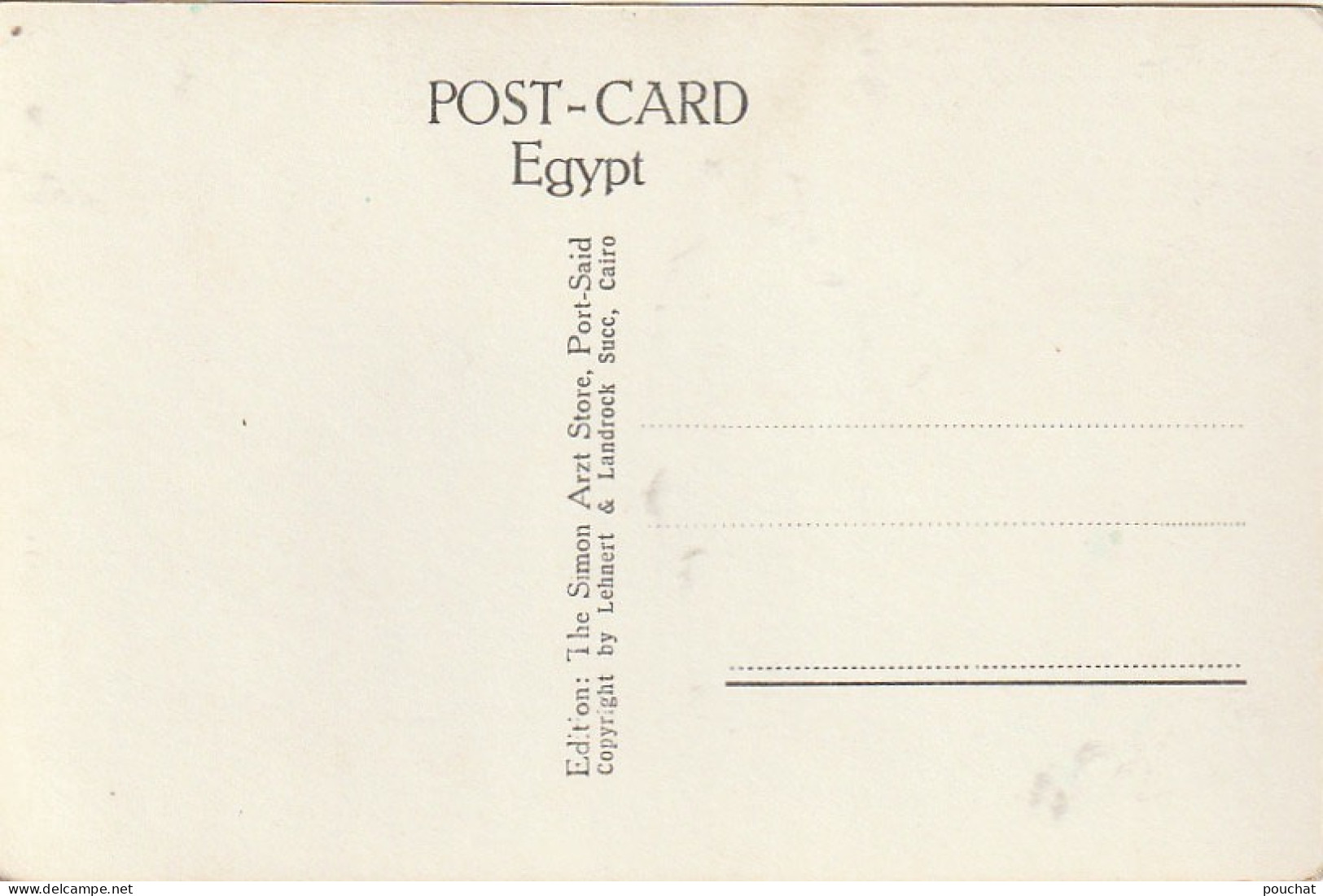 NE 20- EGYPTE - EGYPT -  PORT SAID - THE STRAND -  PLAGE , BAIGNEURS - 2 SCANS - Port-Saïd