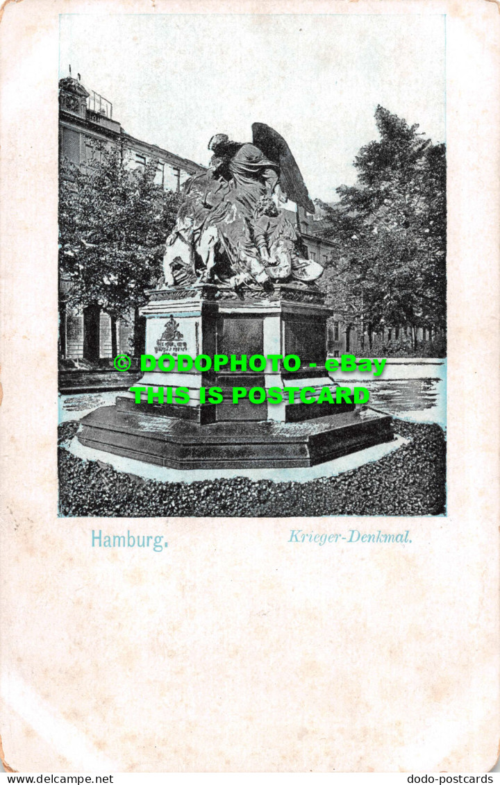 R549684 Hamburg. Krieger Denkmal - World