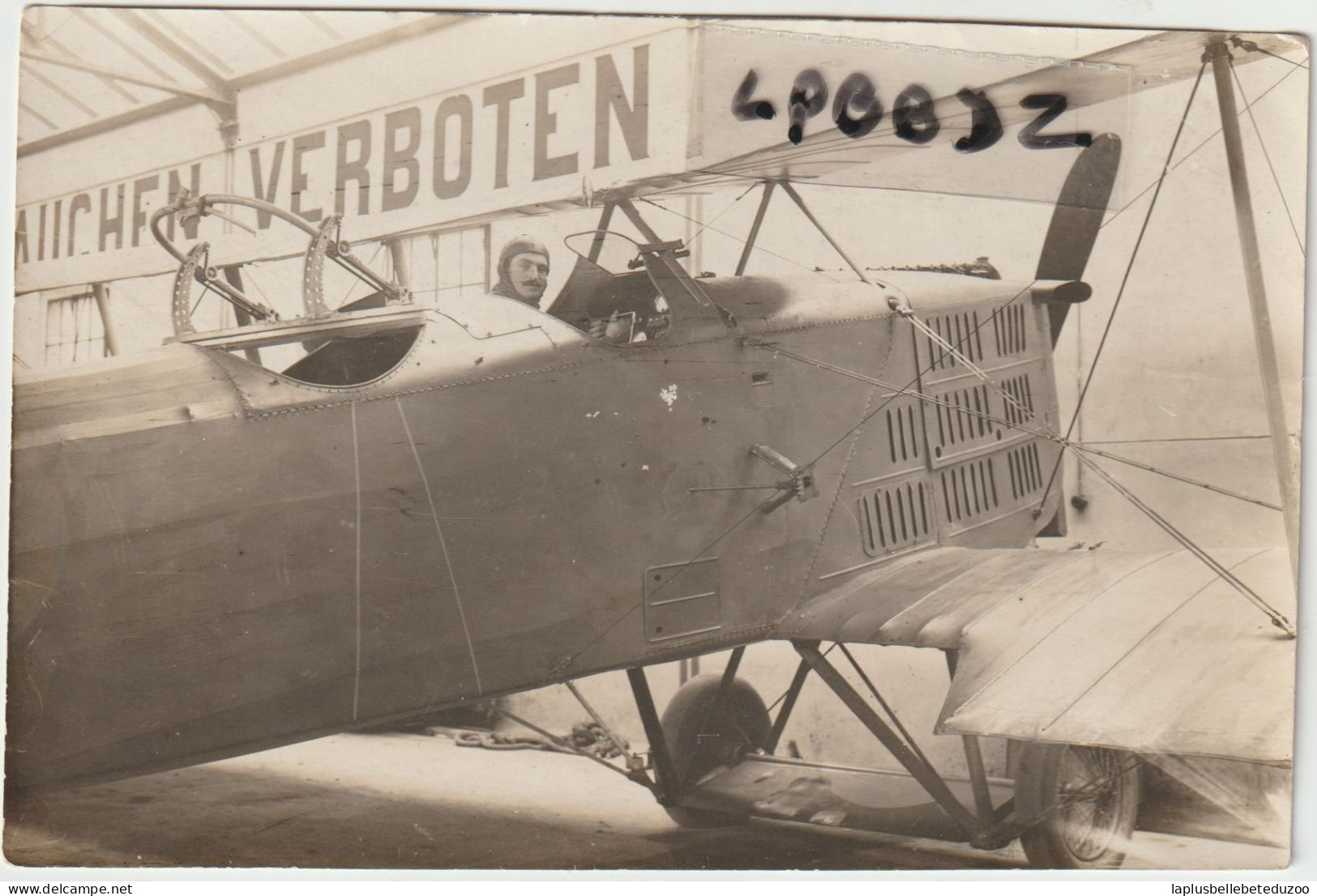 PHOTO ANCIENNE - AVIATION MILITARIA - BREGUET 14 A2 Probable Escadrille B.R. 141 - Voir Description - Vers 1918 - Luchtvaart