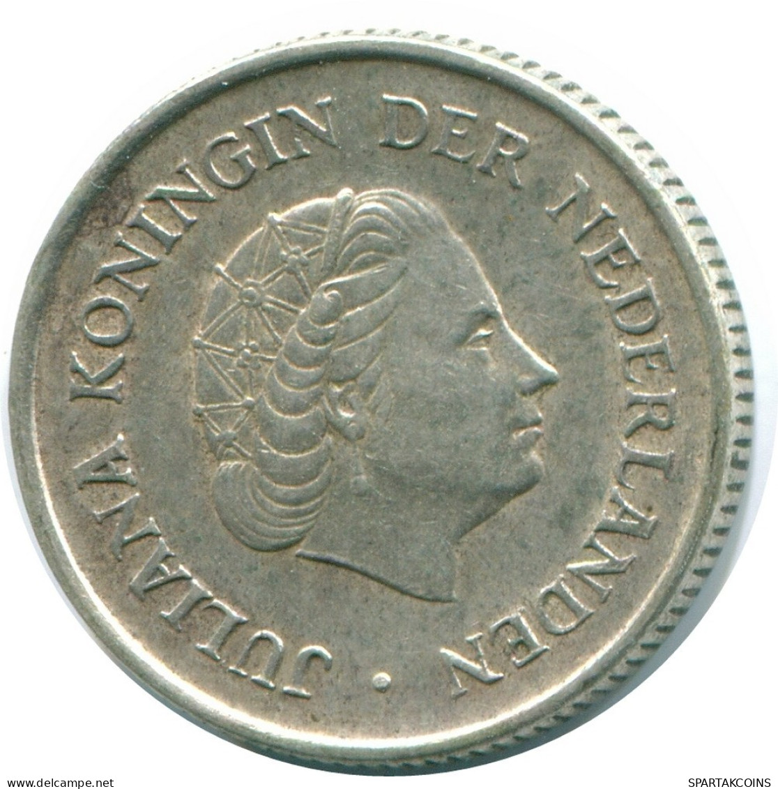 1/4 GULDEN 1963 ANTILLAS NEERLANDESAS PLATA Colonial Moneda #NL11202.4.E.A - Nederlandse Antillen