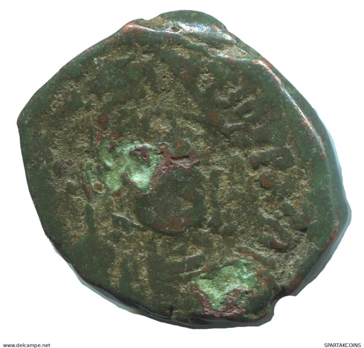 FLAVIUS PETRUS SABBATIUS 1/2 FOLLIS Antiguo BYZANTINE Moneda 9.8g/20m #AF786.12.E.A - Bizantine