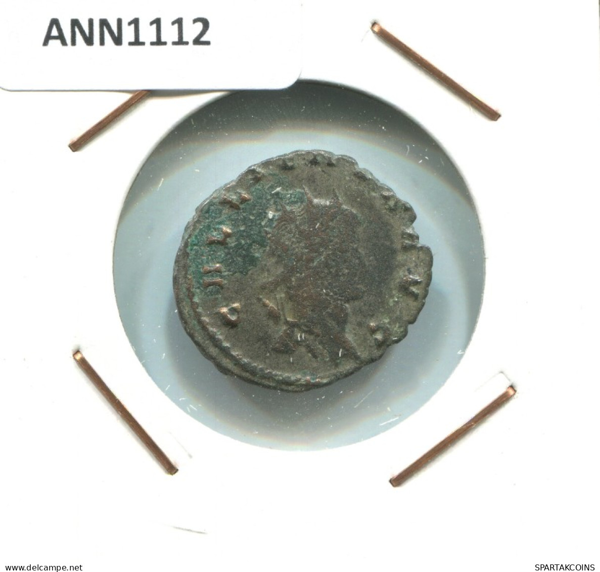 GALLIENUS ROME 253AD GALLIENVS AVG MARTI - PACIFERO/ A 2.7g/21m #ANN1112.15.U.A - L'Anarchie Militaire (235 à 284)