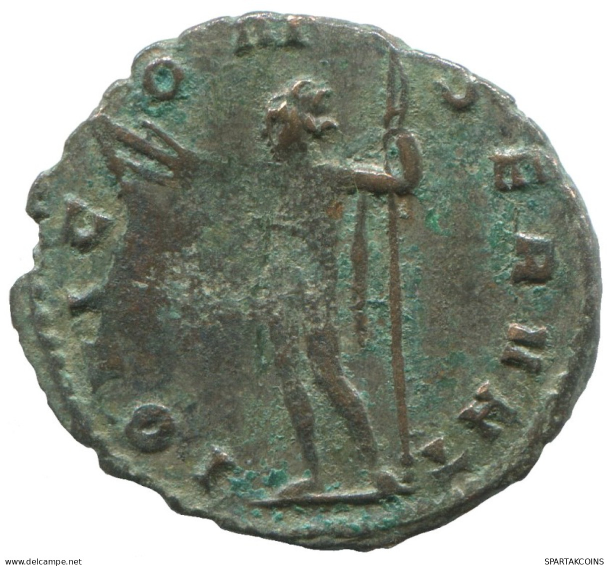GALLIENUS ROME 253AD GALLIENVS AVG MARTI - PACIFERO/ A 2.7g/21m #ANN1112.15.U.A - The Military Crisis (235 AD Tot 284 AD)